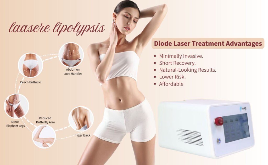 Endolift Laser Machine Treatment Areas