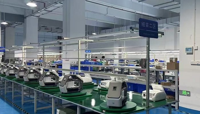 Factory production line image